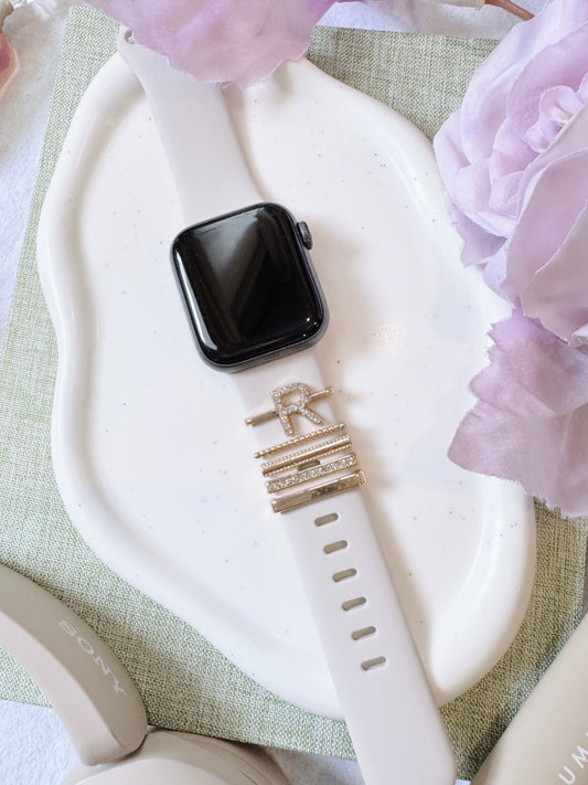 Watch band Initial Charms